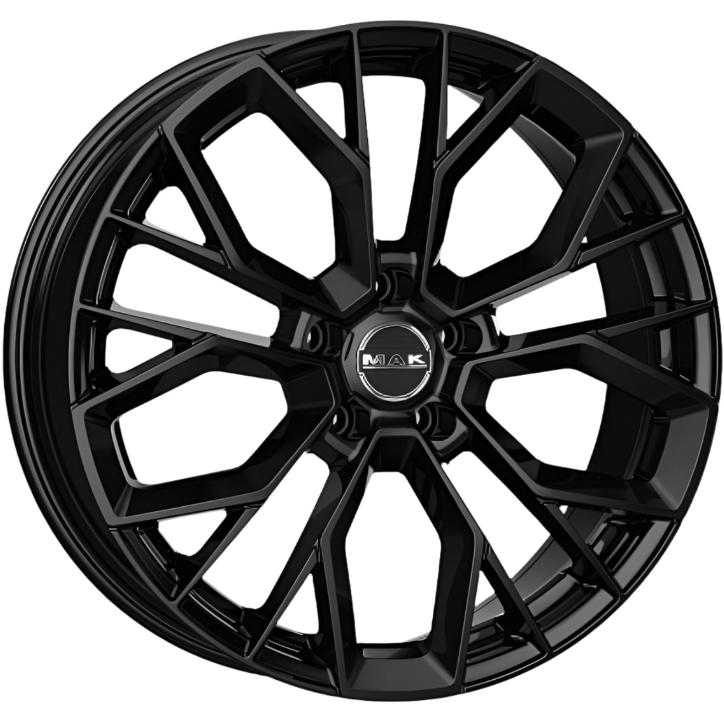 MAK Stilo 8.5x19 5*112 ET38 DIA57.1 Gloss Black Литой