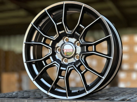 Литые диски TRD FlowForming MATTE BLACK 18” 5x114.3 ET35 7.5J D60.1