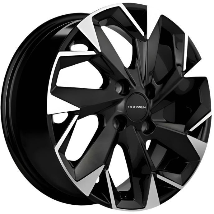 Khomen KHW 1508 6x15 4*100 ET39 DIA56.6 Black-FP Литой