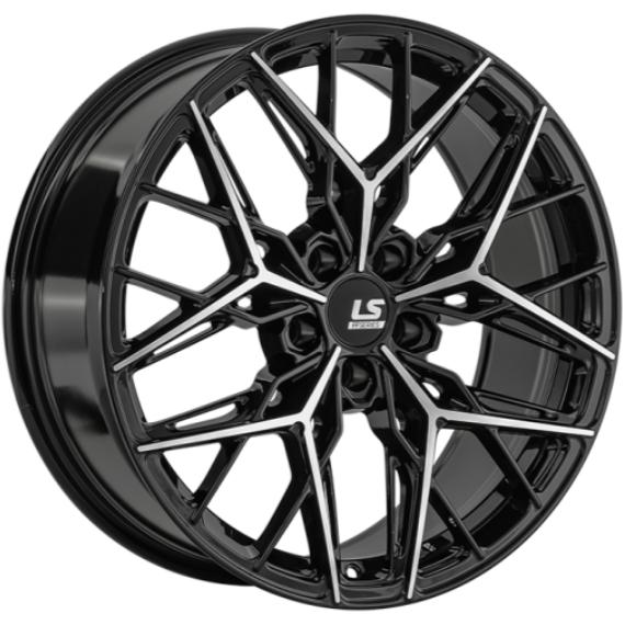 LS FlowForming RC106 9x19 5*112 ET44 DIA66.6 BKF Литой