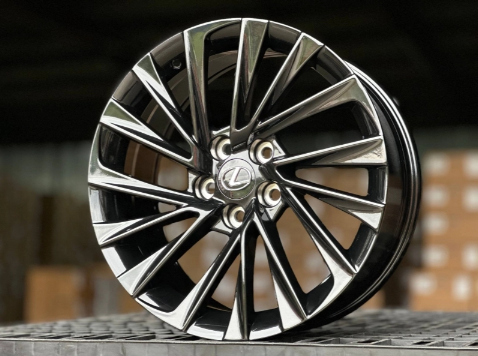 Литые диски Lexus FlowForming GLOSS BLACK 18” 5x114.3 ET40 8J D60.1