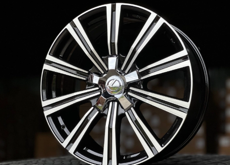 Литые диски LEXUS LX570 FlowForming GLOSS BLACK FACE 20” 5x150 ET45 8.5J D110.1