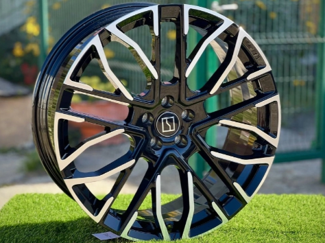 Кованые диски ZEEKR GLOSS BLACK FACE 22” 5X108 ET38 9.5J D63.4