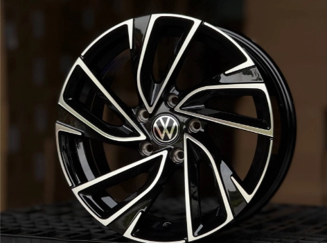 Литые диски Volkswagen GLOSS BLACK FACE 15” 5x100 ET35 6.5J D73.1