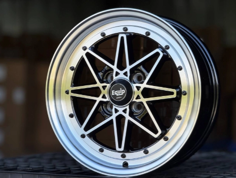 Литые диски WORK EQUIP GLOSS BLACK FACE 15” 4x100 ET35 5.5J D73.1