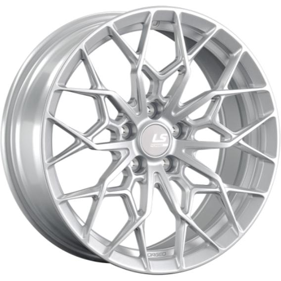 LS Forged FG29 7.5x18 5*112 ET20 DIA66.6 Silver Кованый