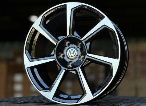 Литые диски Volkswagen GLOSS BLACK FACE 18” 5x112 ET40 8J D57.1