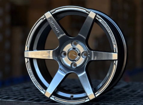 Литые диски SHOGUN A1 XF043 FlowForming HYPER BLACK 16” 4x100 ET20 7J D73.1