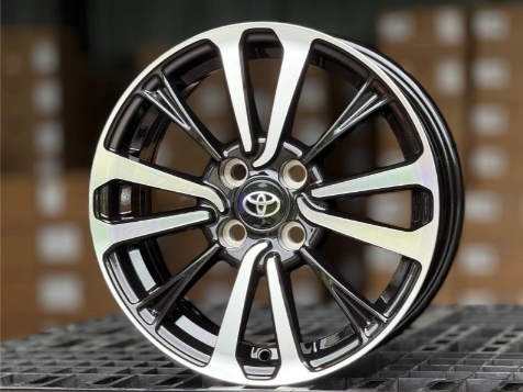 Литые диски Toyota GLOSS BLACK FACE 15”, сверловка 4x100