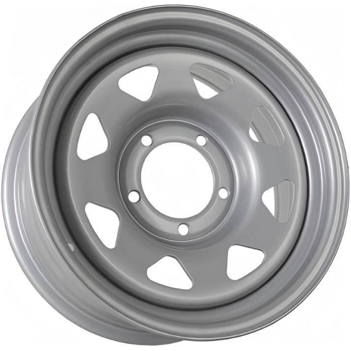 Grizzly SW01 7x16 5*139.7 ET-5 DIA108.6 Silver Штампованный