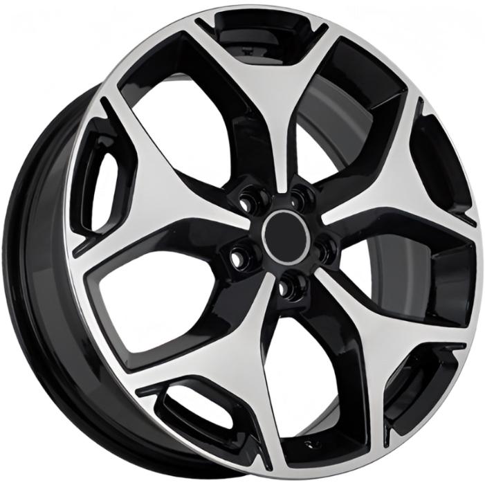 FF 8013 7x18 5*100 ET48 DIA56.1 Black Machined Face Литой