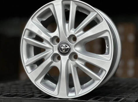 Литые диски Toyota SILVER FACE 14”, сверловка 4x100