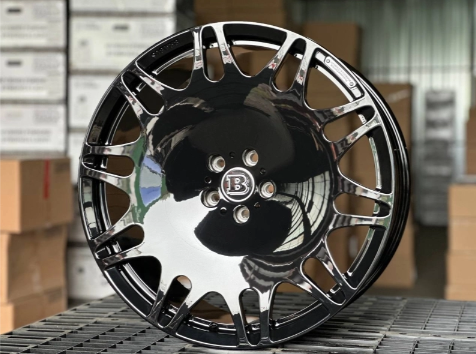 Кованые диски Mercedes-Benz GLS GLE GLOSS BLACK 22” 5x112 ET45/47 10/11.5J D66.6