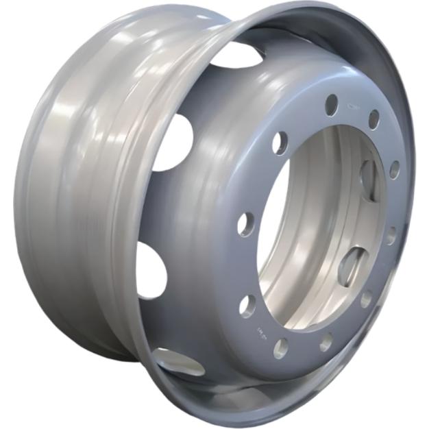 Steger STG4402 8.25x22.5 10*335 ET169 DIA281 Silver Штампованный