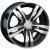 LS 142 6.5x15 5*100 ET38 DIA73.1 BKF Литой