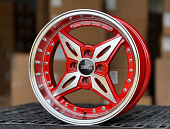 Литые диски Enkei Riverside Riverge KS155 15, 4x100, metal Red (ET: 20, DIA: 73.1, W: 8)