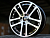 Литые диски Weds Kranze (рельсы) 5259 GLOSS BLACK FACE 15” 4X98 ET38 6J D58.6