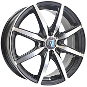 Venti 1615 6.5x16 5*110 ET38 DIA65.1 BL Литой