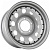 Grizzly SW04 7x16 5*139.7 ET0 DIA108.6 Silver + Black Rivet Литой