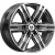 K&K R8 7.5x17 6*114.3 ET39 DIA67.1 Алмаз черный Литой