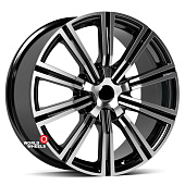 Koko 334 OEM R20 8.5х20 5*150 ET50 DIA110.5 Black Machined (BP) Литой