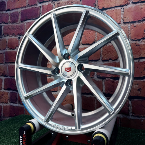 Vossen CVT(Вертушки) 16 j7 4/100 et35 dia60.1 Снежка хром 