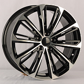 Диски Anzoo H3030F 8.0x18/5x112 D57.1 ET35 Black Machine Face