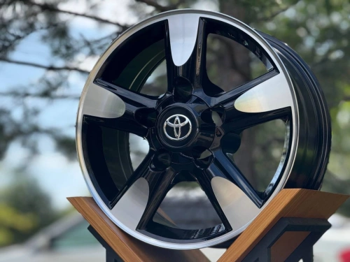 Литые диски Toyota Land Cruiser ZY727  17, 5x150, GLOSS BLACK FACE (DIA: 110.5, W: 8)