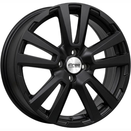 iFree КС874 6.5x17 4*100 ET43 DIA60.1 Блэк мэт Литой