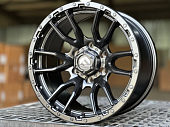 Литые диски FUEL REBEL MATTE BLACK 17” 6X114.3 ET0 9J D66.1