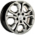 Khomen KHW 1711 6.5x17 5*114.3 ET50 DIA66.1 Gray Литой
