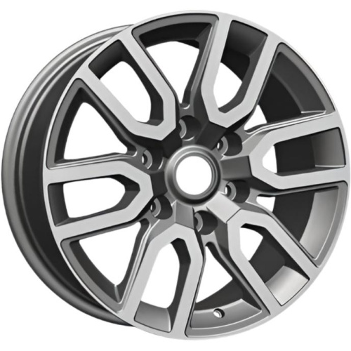 Khomen KHW 1723 8x17 6*139.7 ET42 DIA75.1 Gray-FP Литой