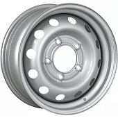 Trebl 64G48L P 6x15 5*139.7 ET48 DIA98.6 Silver Штампованный
