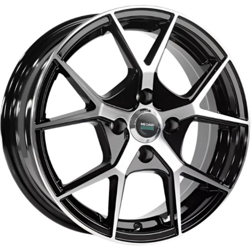 Megami MGM-18FF 6x15 4*98 ET32 DIA58.6 BKF Литой