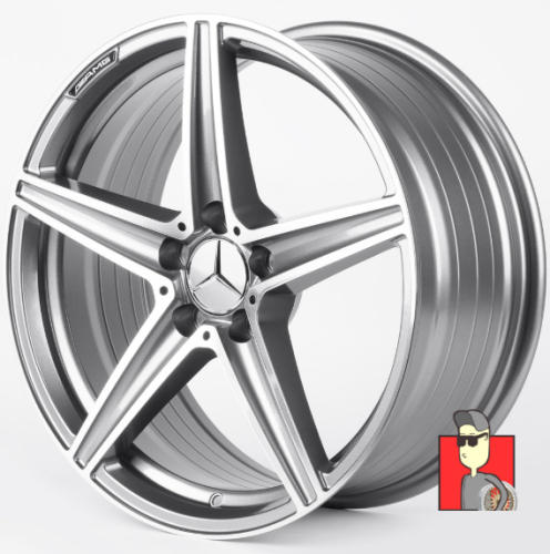 Комплект дисков Mercedes Benz 18x8 et38 5x112 d66.4