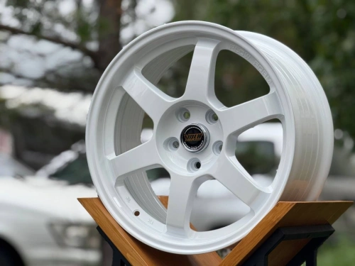 Литые диски Rays TE37 509 15, 5x100, MATTE BLACK (ET: 35, DIA: 73.1, W: 6.5)