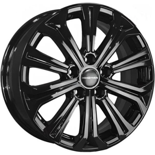 Khomen KHW 1610 6.5x16 5*108 ET45 DIA60.1 Black Литой