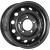 ТЗСК Chevrolet Niva 6x15 5*139.7 ET40 DIA98.6 Black Штампованный