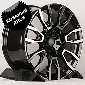 Диски RGW Wheels RGW580 9.5x21/5x112 D66.56 ET30 BKF передний