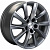 Khomen KHW 1507 6x15 5*100 ET38 DIA57.1 Gray Литой