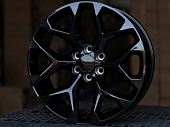 Литые диски CADILLAC D6121 GLOSS BLACK 22” 6x139.7 ET24 9J D78.1