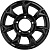 Khomen KHW 1505 5.5x15 5*139.7 ET5 DIA98.5 Black Литой