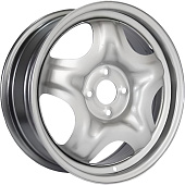 ТЗСК Lada Xray 6.5x16 4*100 ET41 DIA60.1 Silver Штампованный