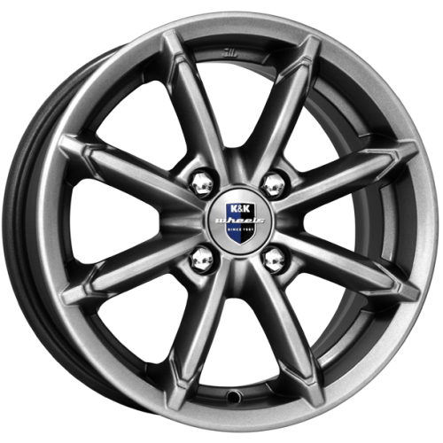 K&K Sportline 6x14 4*100 ET30 DIA67.1 Дарк платинум Литой