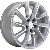 Khomen KHW 1604 6x16 5*100 ET38 DIA57.1 F-Silver-FP Литой