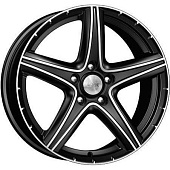 K&K Барракуда 7.5x17 5*108 ET35 DIA67.1 Алмаз черный Литой