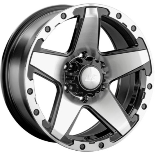 LS 1284 8x16 5*150 ET2 DIA110.1 BKF Литой