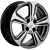 Khomen KHW 1502 6x15 4*100 ET50 DIA60.1 F-Silver Литой