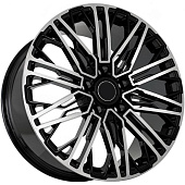 Kipardo 53380J 10x22 5*150 ET45 DIA110.1 Black Machined Face Литой