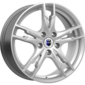 K&K Солар 7x17 5*105 ET40 DIA56.6 Elite silver Литой